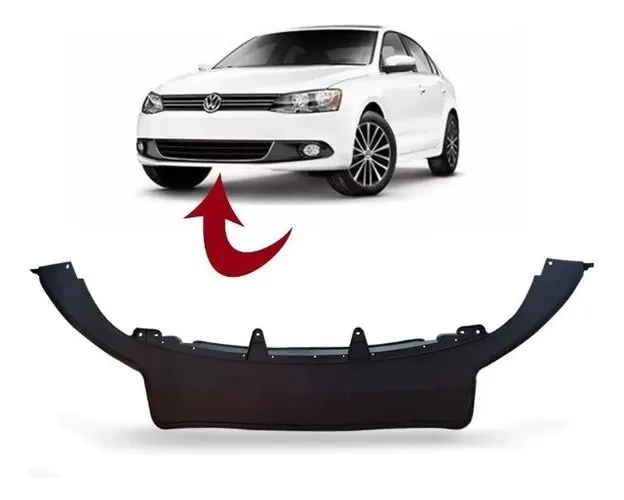 Spoiler Saia Parachoque Dianteiro Jetta 2011 2012 2013 2014
