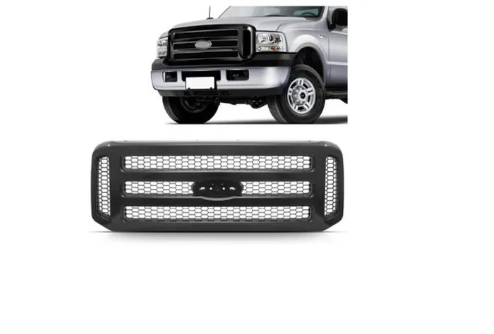 Grade Radiador Preta Ford F250 F350 F4000 2005 a 2011