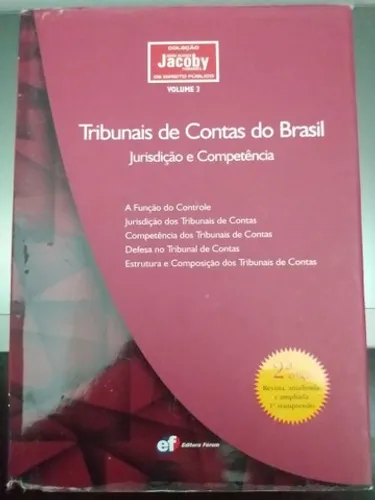Livro Tribunais de Contas Jurisdição e Competência