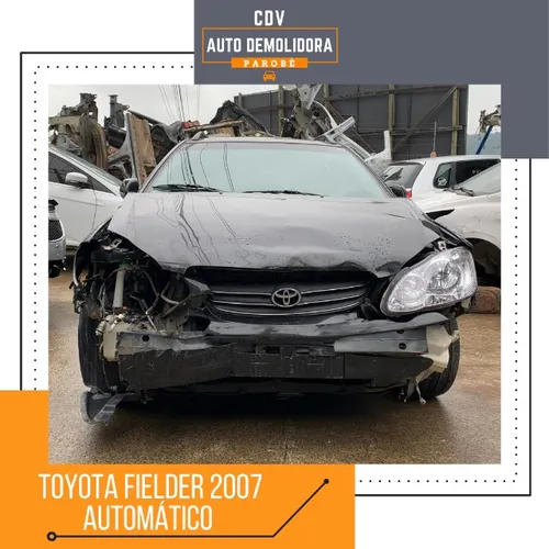 Sucata Toyota Fielder 2007 Disponível para venda de peças