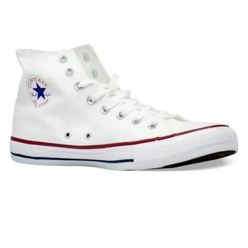 Tênis original branco coturno Chuck Taylor All Star Monochrome Canvas Converse