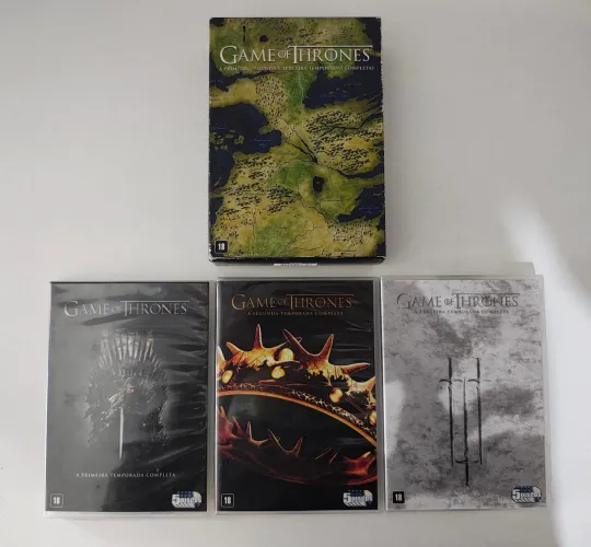 Game of Thrones - Box Completa com as 3 primeiras temporadas