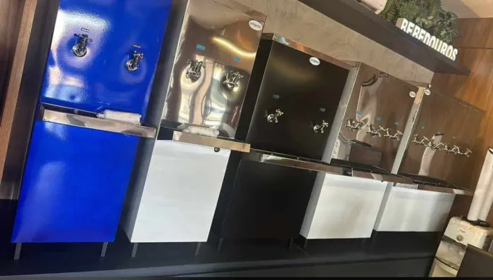 Bebedor aço inox (instalado grátis)