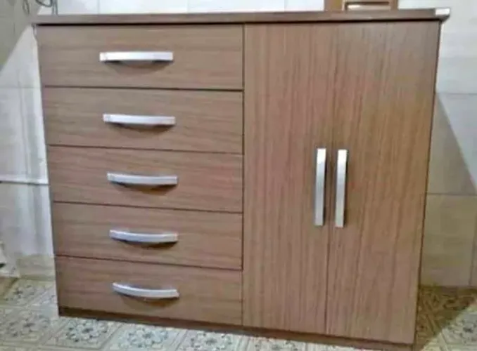 Cômoda 5 gavetas com sapateira / Entrega Rápida