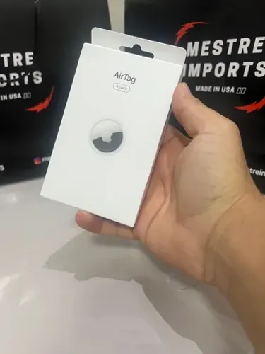 AIRTAG COM 4 NOVO LACRADO COM GARANTIA APPLE