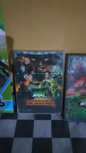 Jogo Max Steel, em Dvd, vários, originais, disco e capa bom estado, envio qualquer local.