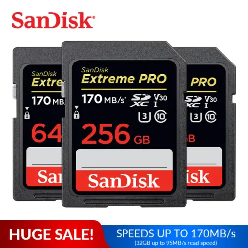 Cartão Memória Sdxc Sandisk 128gb Extreme Pro V30 200mbs