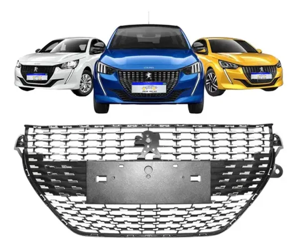 Grade Parachoque Peugeot 208 2021 2022 2023 2024 Novo 
