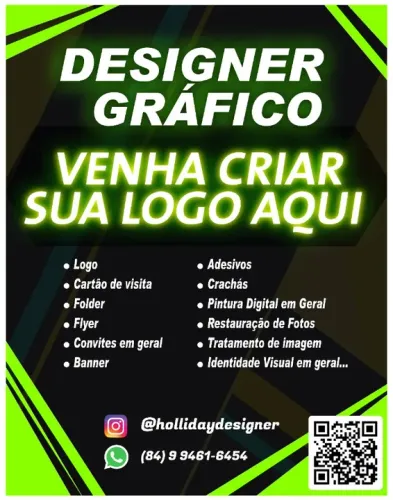 Criação de Logo e Artes em Geral - 24h - Designer Gráfico