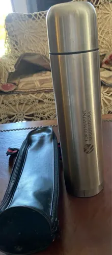 Garrafa Térmica de Aço Inoxidável