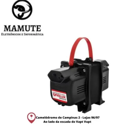 Transformador Premium 2000va (1400w) 127v/220v Fiolux