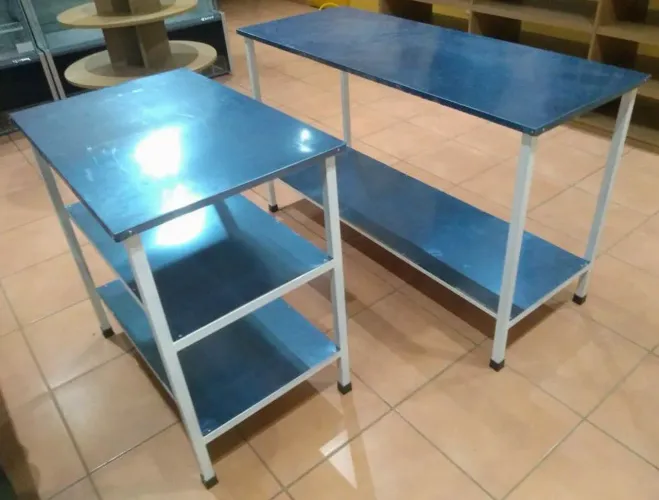 Fabricação própria - mesas de aço inox 