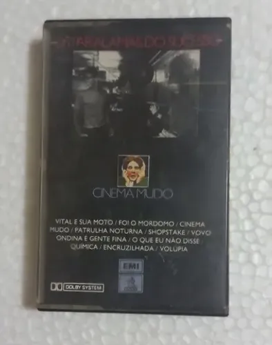 Fita K7 Cassete Cinema Mudo Os Paralamas Do Sucesso