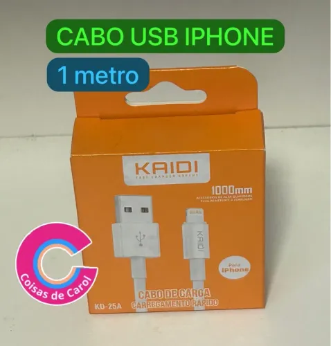 Cabo USB para Celular iPhone