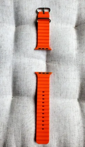 Pulseira para Apple Watch Ultra ou similares - Laranja