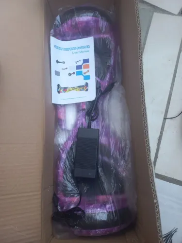 Hoverboard 6.5 Skate Elétrico Modelo 2025 com Bluetooth Som mp3 luz led