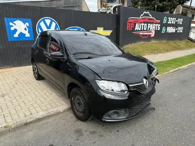Sucata Renault Sandero Expression 1.6 8v - 2016 Para retirada de peças.
