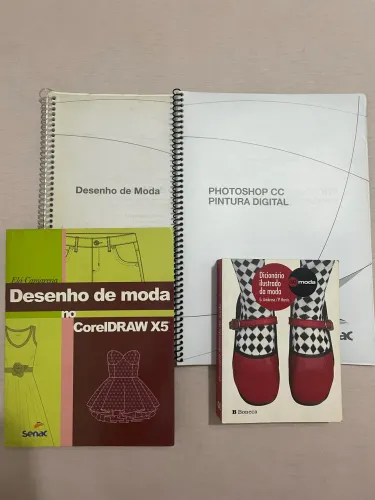 Combo livros Moda