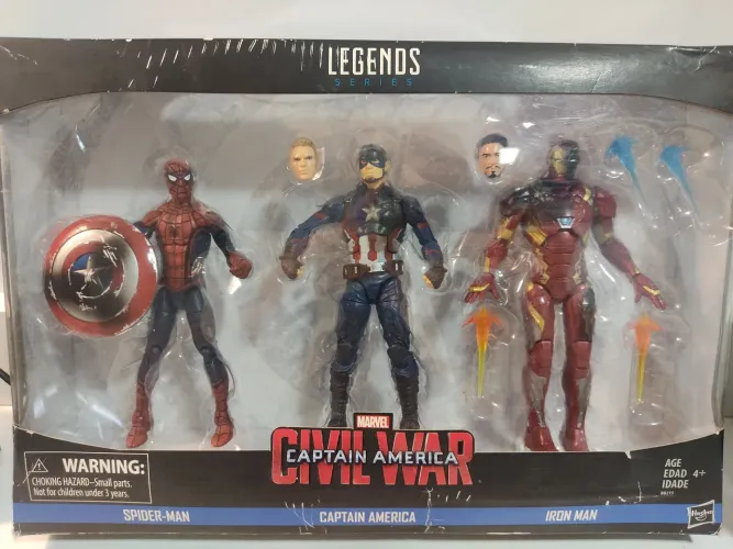 Marvel Legends Series - Civil War - Action Figure - 3 figuras
