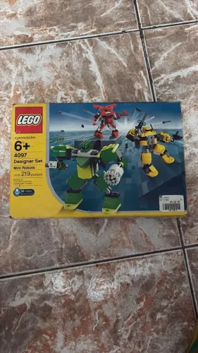 Antigo jogo da Lego original 219 peças completo