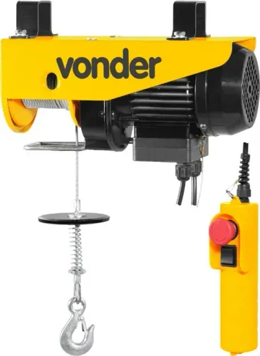 Guincho elétrico para 0,1 tonelada (0,1 tf) / 0,2 tonelada (0,2 tf) GEV 200 vonder