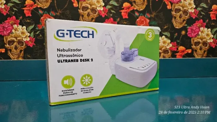 G- Tech Inalador E Nebulizador Ultrassônico Ultraneb Desk 2