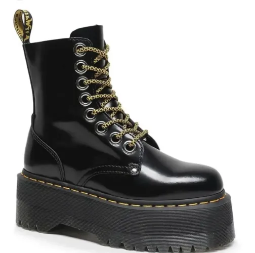 Bota Dr. Martens Jadon - Solado Plataforma - Preta