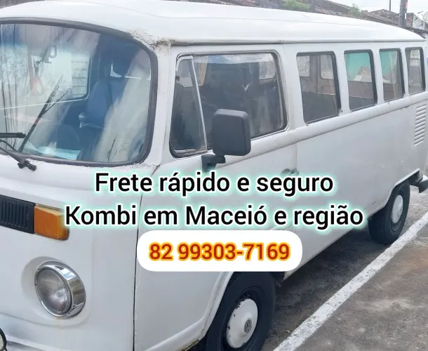 Frete rápido e seguro - Kombi em Maceió e região