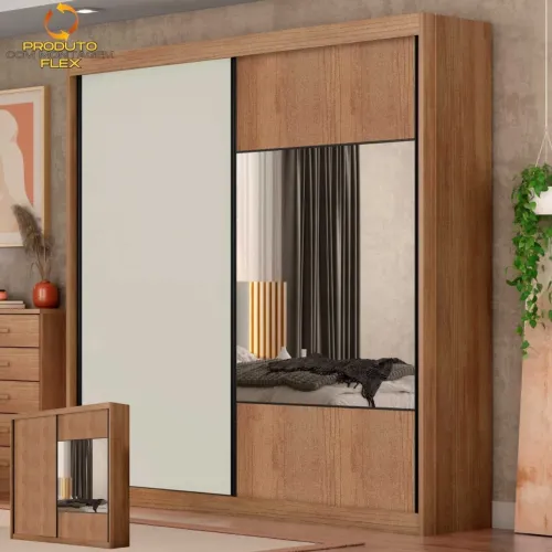 Guarda-Roupa 2 Portas Casal Flex 100%MDF tt32