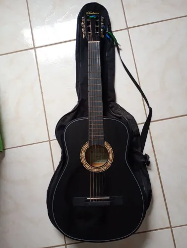 Violão preto + bag