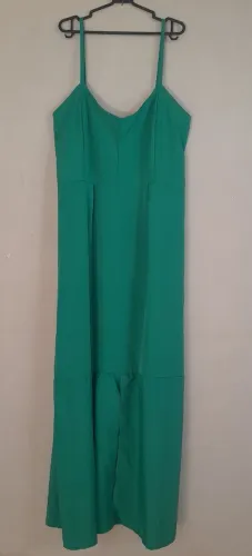 Vestido Longo Verde plus size