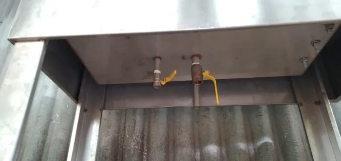 TANQUE AÇO INOX 304 REFORÇADO 96X50