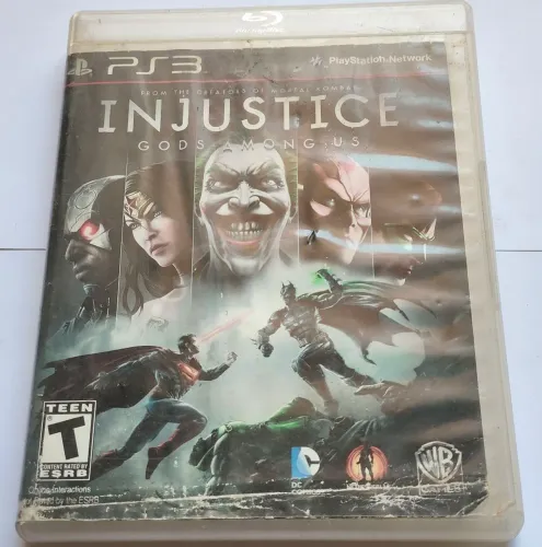 Injustice: Gods Among Us - Playstation 3 PS3 em Uberlândia e Uberaba.
