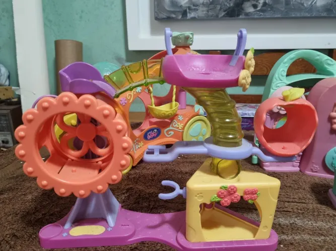 Playset Littlest Pet Shop incompleto