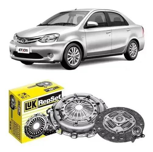 Kit Embreagem Etios 1.3/1.5 11/15 Yaris 1.3 16v 06/18 C/ Atuador Cod: 042172