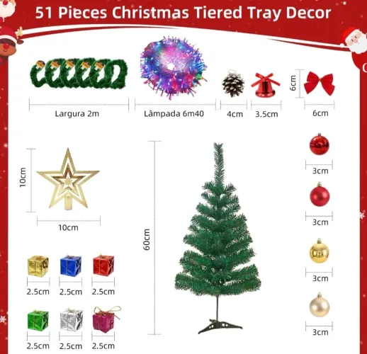 Árvore de Natal pequena