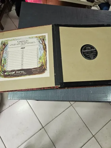 Álbum de disco antigo