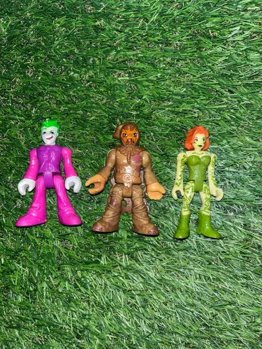 Espantalho Batman, Hera venenosa e Coringa Imaginext 