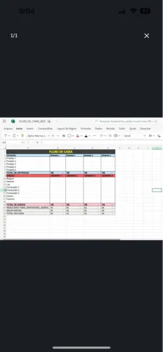 PLANILHA EXCEL PERSONALIZADA