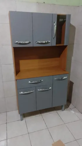 Armário de cozinha completo 90 cm 