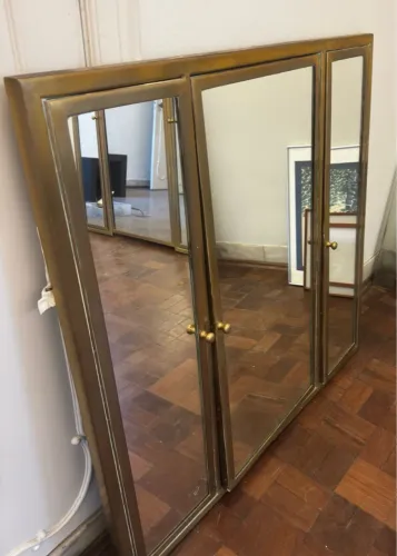 Antigo Espelho dos anos 50 - Lindíssimo - SÓ HOJE