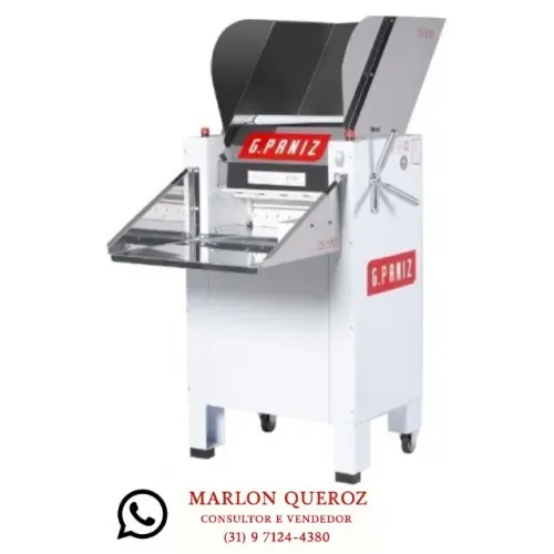 Cilindro de Padaria 50CM 2 Motores 14KG de Massa