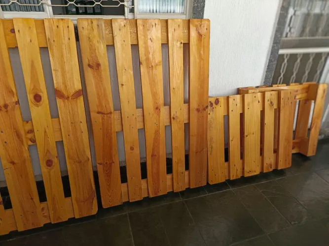 Cama de Palete Artesanal Madeira Maciça
