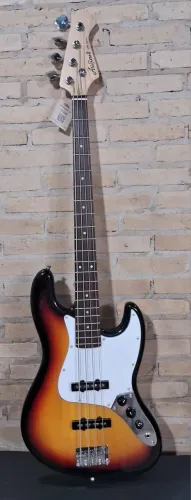 Contrabaixo Aria Pro II STB-JB 4 Cordas Sunburst (Novo) - Envio Imediato