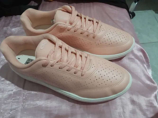 Tênis Rosa Casual Feminino Olympikus