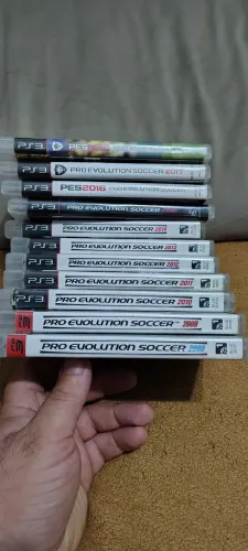 Coleção Pro Evolution Soccer  do 2008 a 2018 