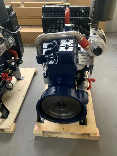 MOTOR DIESEL DE 75HP 4 CILINDROS ESTACIONÁRIO TURBINADO E INTERCULADO