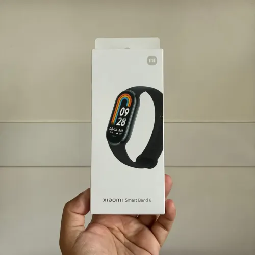 Mi Band 8 Graphite Black Nova e Lacrada 