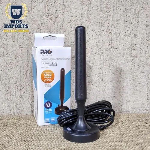 Antena Digital Hdtv Interna / Externa - Pro Eletronic