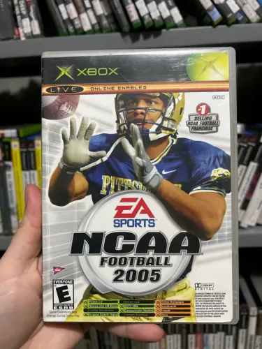 NCAA Football 2005 + Top Spin Xbox Classico